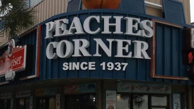 peaches corner